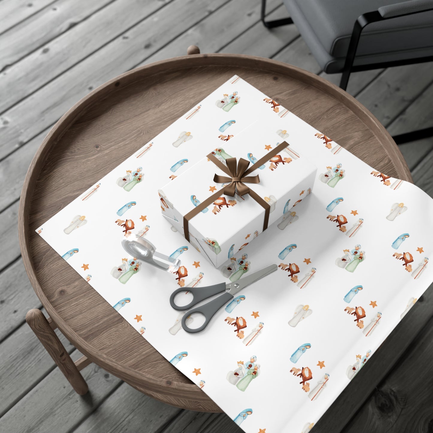 Christian Gift Wrapping Paper | Christmas