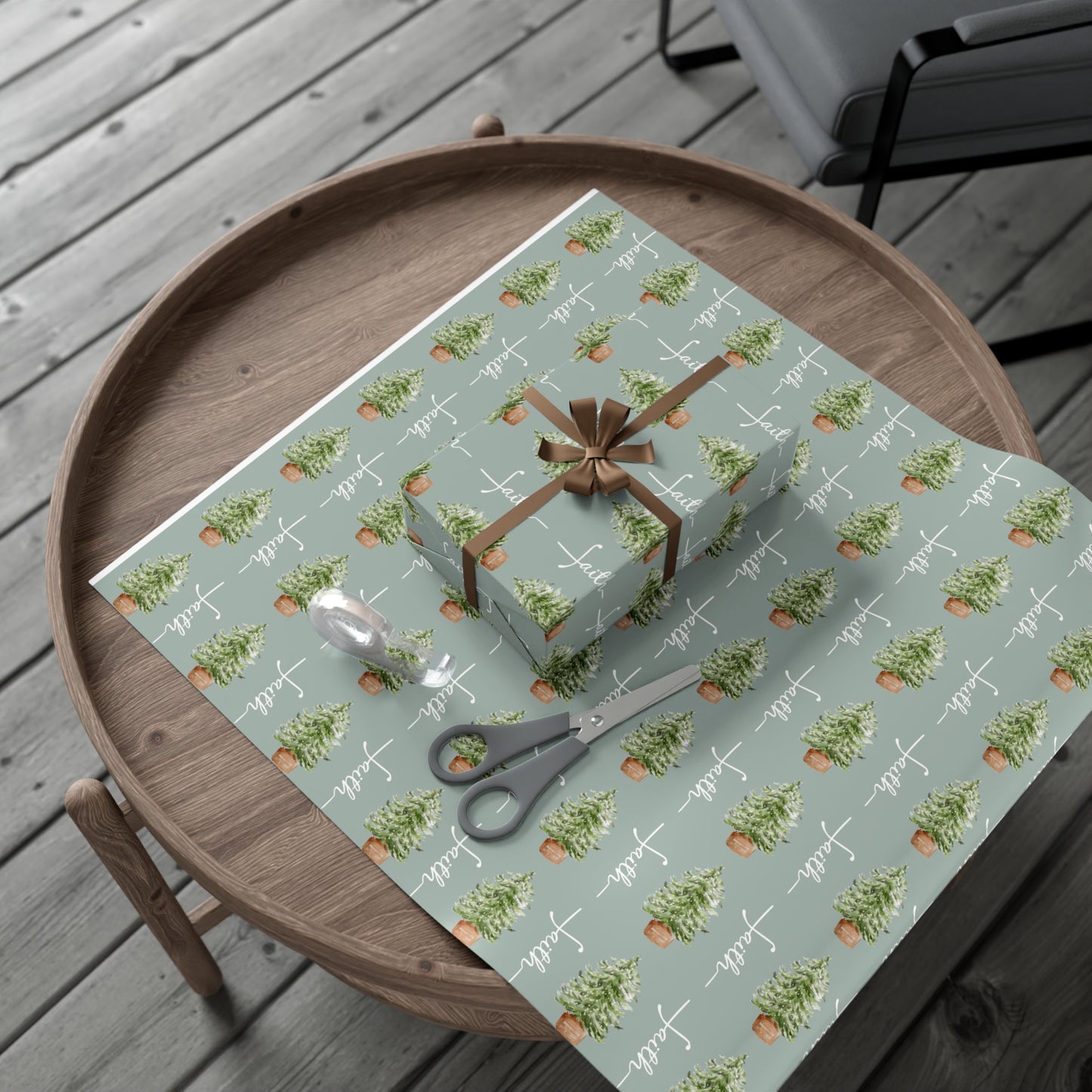 Christian Gift Wrap Paper | Christmas
