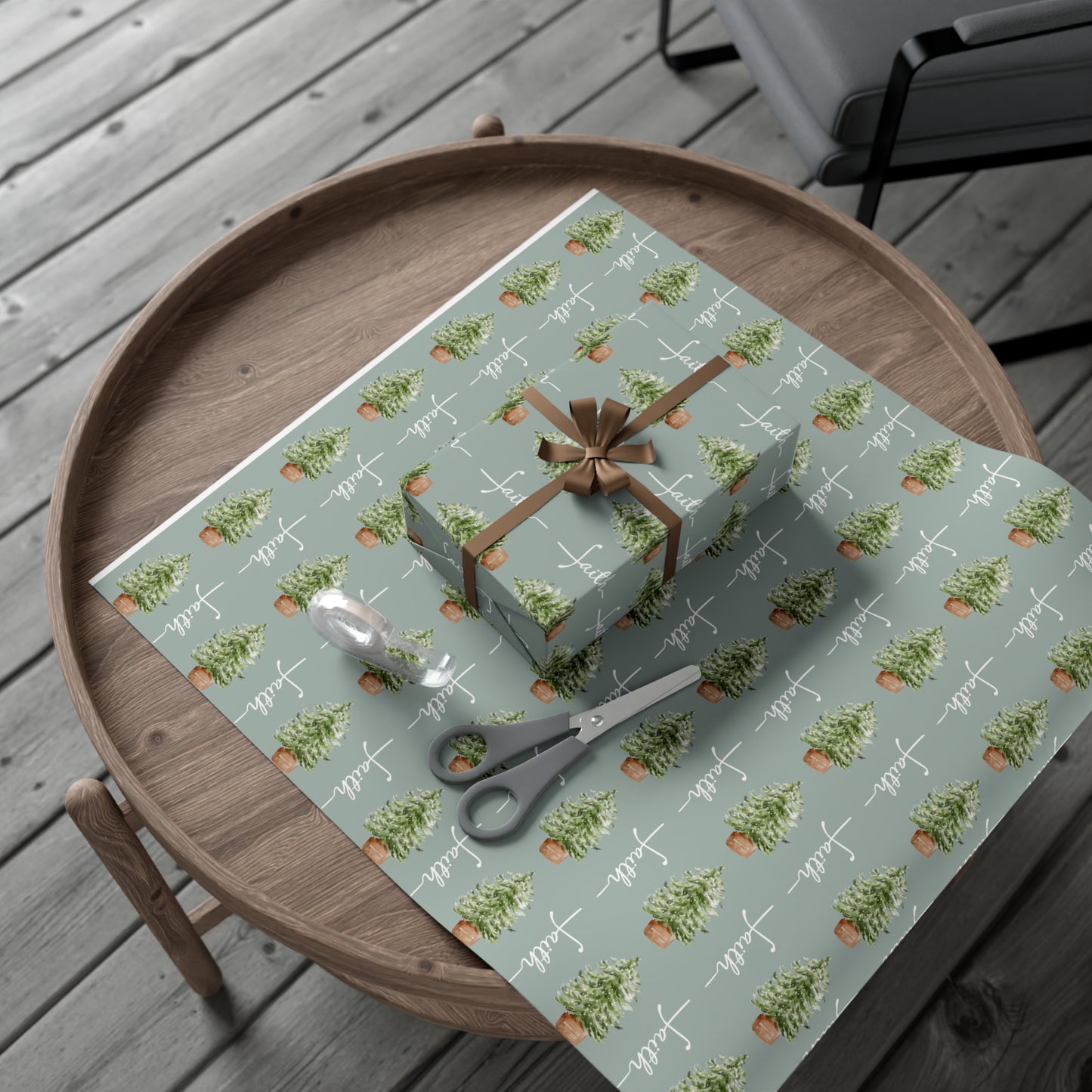 Christian Gift Wrap Paper | Christmas