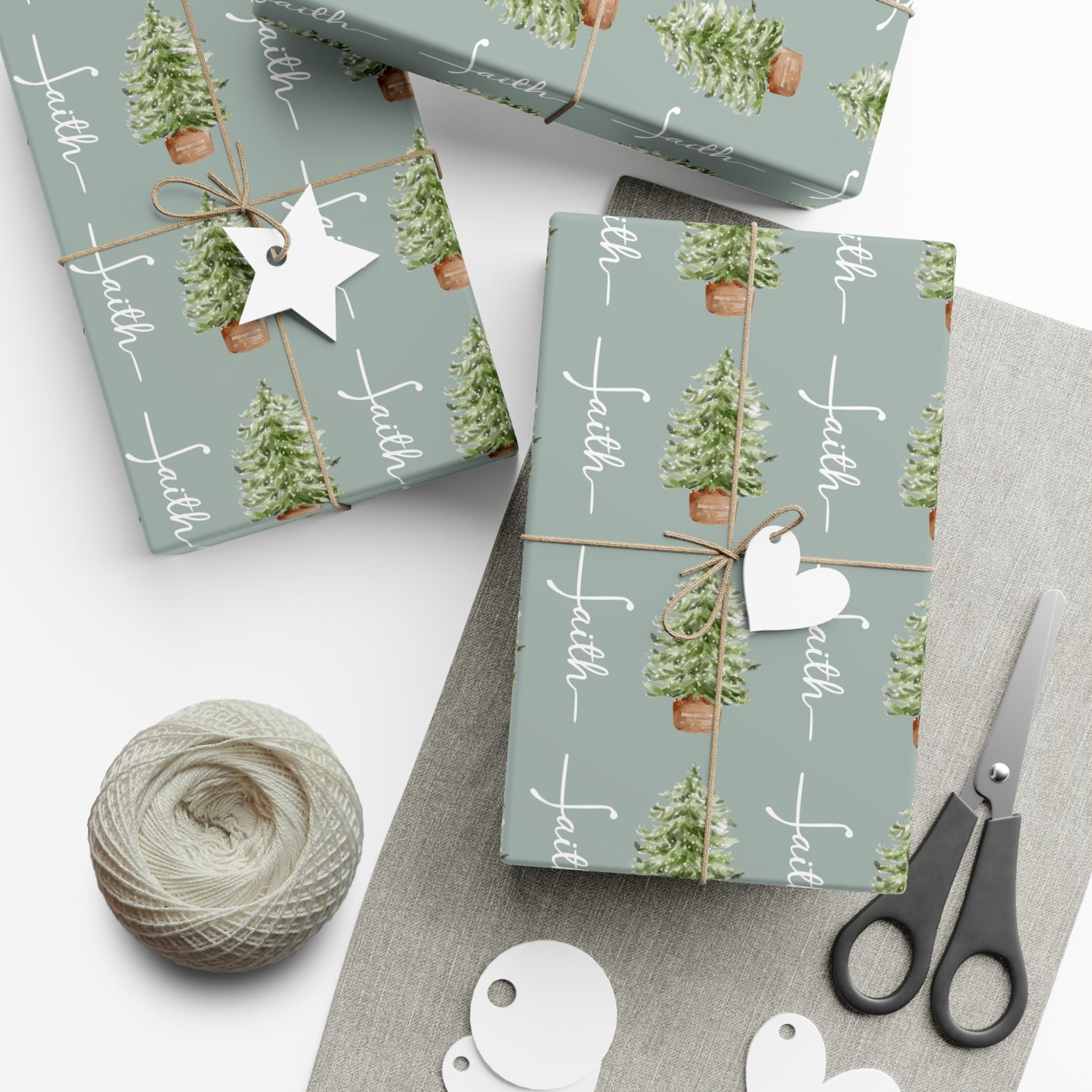 Christian Gift Wrap Paper | Christmas