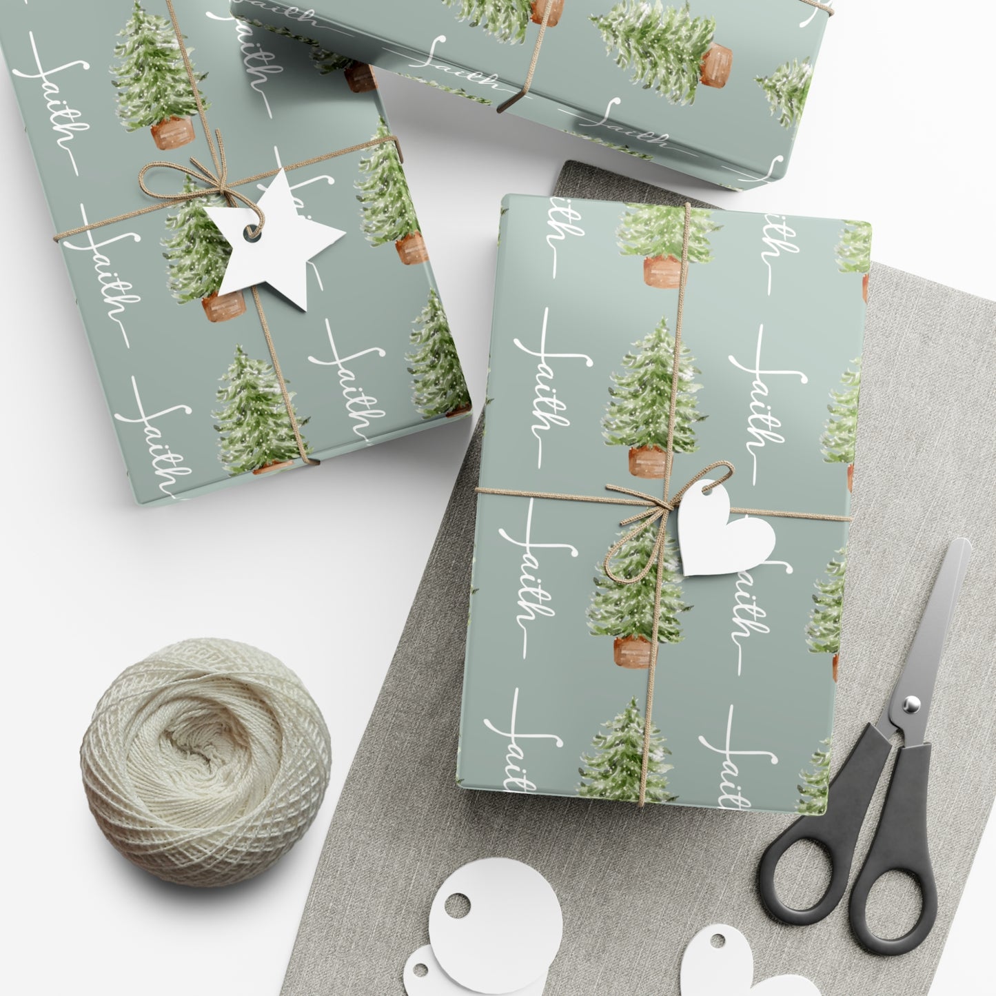 Christian Gift Wrap Paper | Christmas