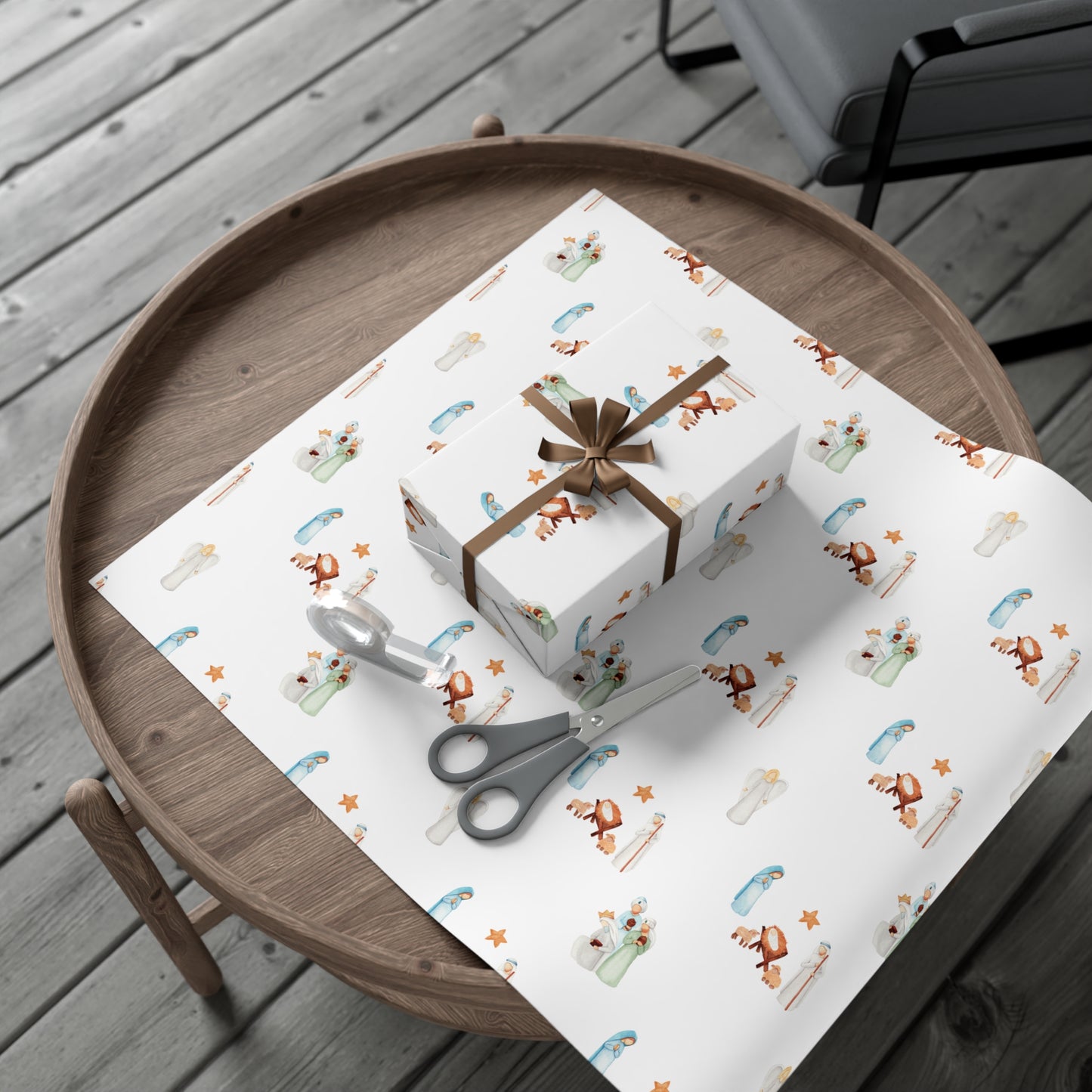 Christian Gift Wrapping Paper | Christmas