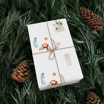 Christian Gift Wrapping Paper | Christmas