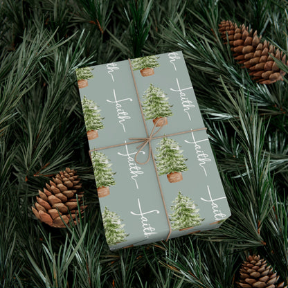 Christian Gift Wrap Paper | Christmas