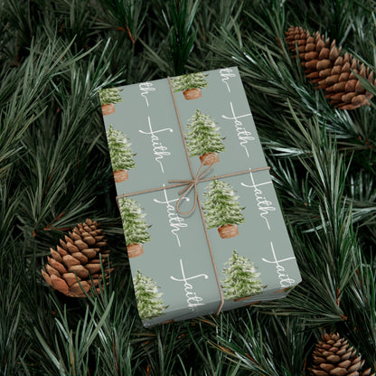 Christian Gift Wrap Paper | Christmas