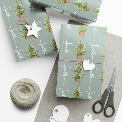 Christian Gift Wrap Paper | Christmas